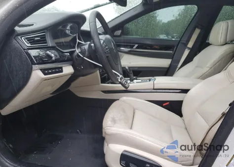 2013 BMW 750Li from USA, damaged, VIN WBAYE8C5XDDS15973